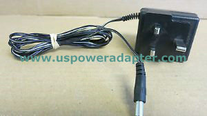 New Hon-Kwang Electric AC Power Adapter 9V 200mA 1.8VA UK 3-Pin Plug - Model: 0920BS